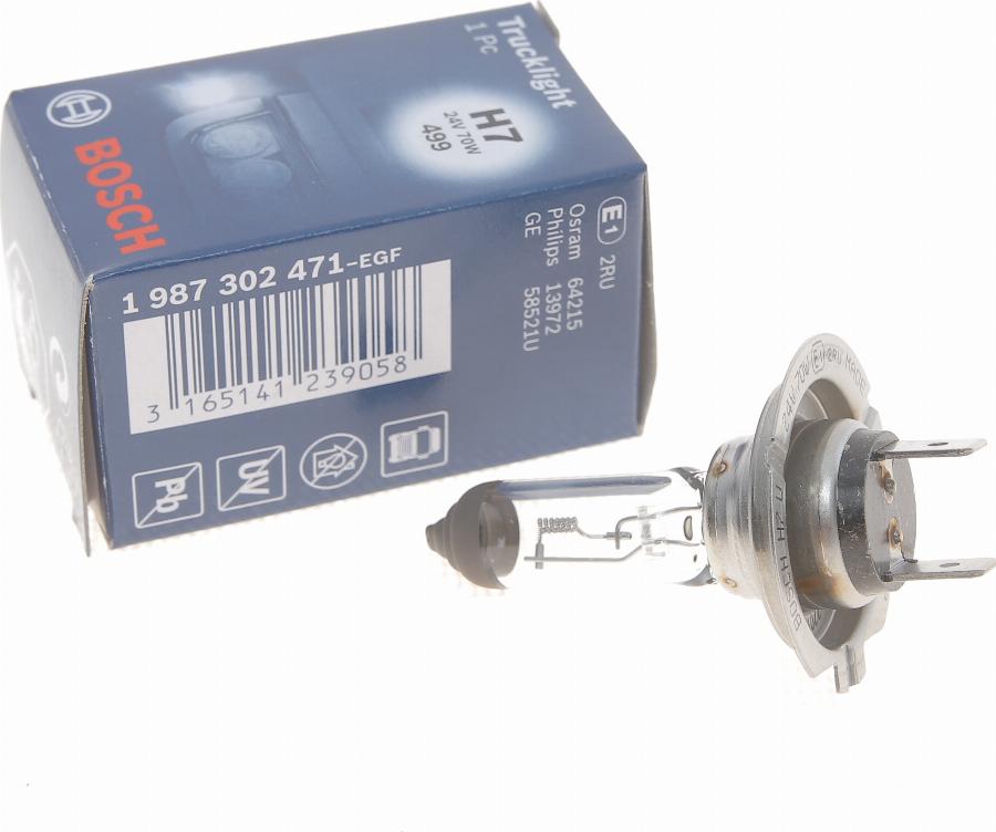 BOSCH 1 987 302 471 - Bec, far faza lunga aaoparts.ro