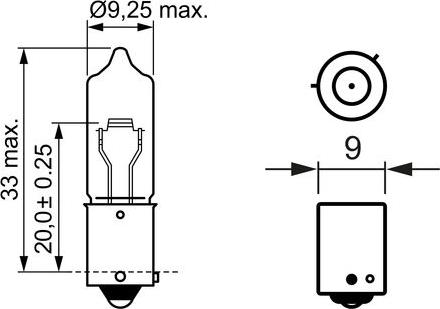 BOSCH 1 987 302 533 - Bec, semnalizator aaoparts.ro