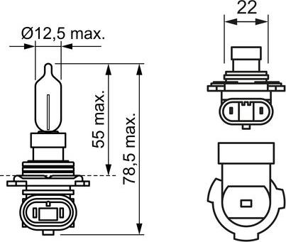 BOSCH 1 987 302 026 - Bec, far faza lunga aaoparts.ro