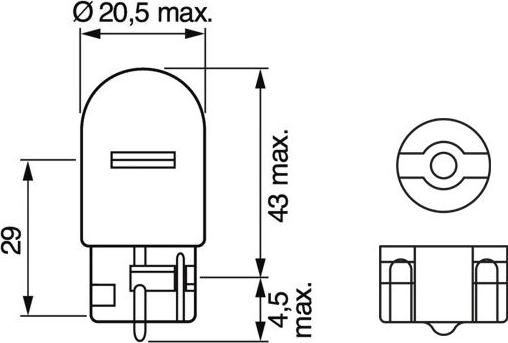 BOSCH 1 987 302 251 - Bec, semnalizator aaoparts.ro