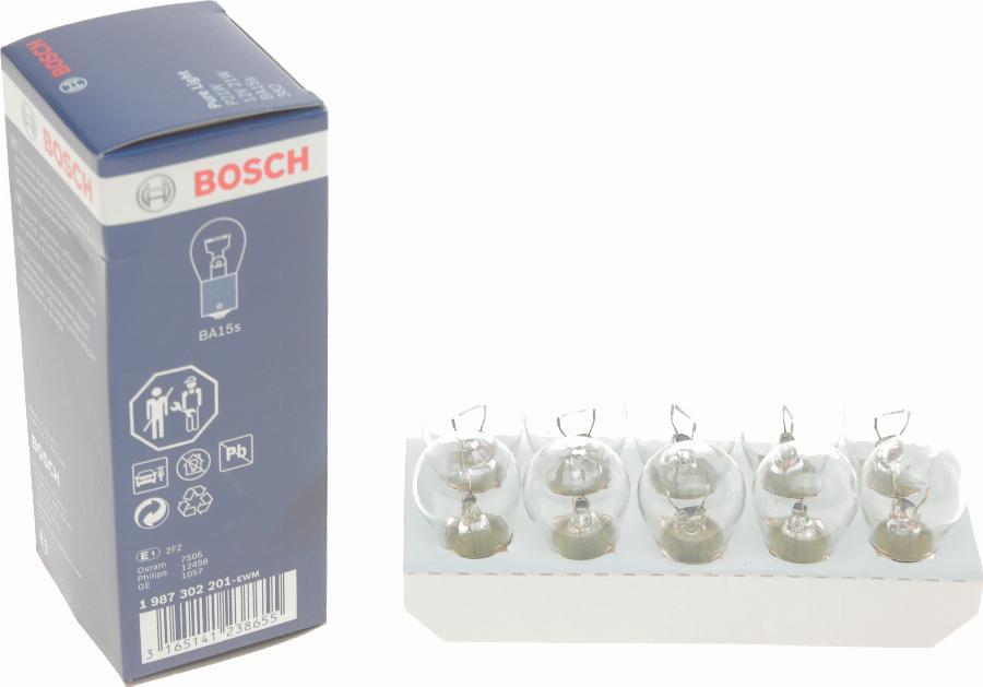 BOSCH 1 987 302 201 - Bec, semnalizator aaoparts.ro