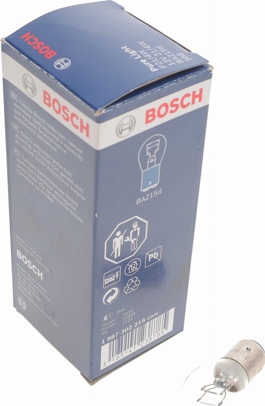 BOSCH 1 987 302 215 - Bec, lampa frana aaoparts.ro