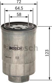 BOSCH 1 457 434 440 - Filtru combustibil aaoparts.ro