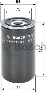 BOSCH 1 457 434 180 - Filtru combustibil aaoparts.ro