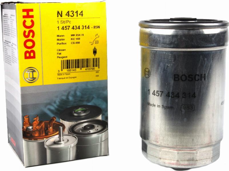 BOSCH 1 457 434 314 - Filtru combustibil aaoparts.ro