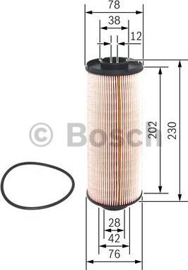 BOSCH 1 457 431 710 - Filtru combustibil aaoparts.ro