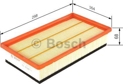 BOSCH 1 457 433 086 - Filtru aer aaoparts.ro