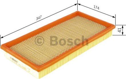 BOSCH 1 457 433 298 - Filtru aer aaoparts.ro