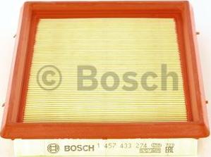 BOSCH 1 457 433 274 - Filtru aer aaoparts.ro