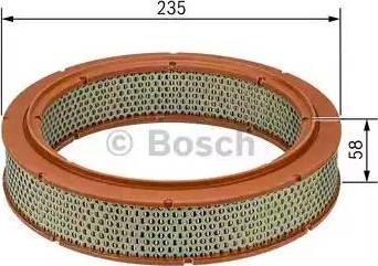 BOSCH 1 457 432 111 - Filtru aer aaoparts.ro