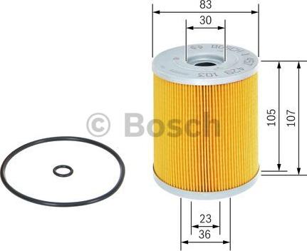 BOSCH 1 457 429 103 - Filtru ulei aaoparts.ro