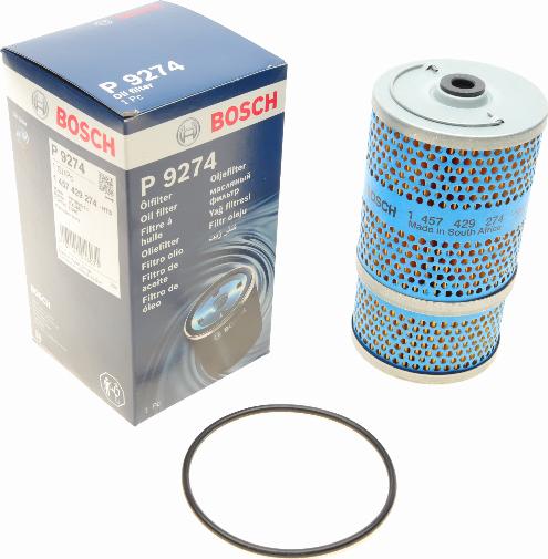 BOSCH 1 457 429 274 - Filtru ulei aaoparts.ro