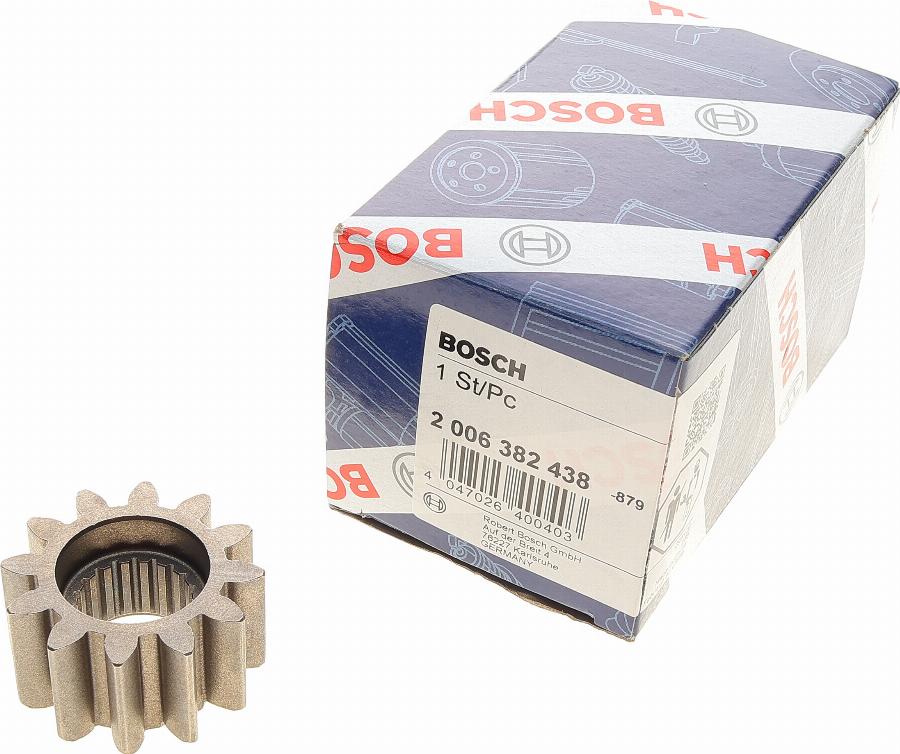 BOSCH 2 006 382 438 - Pinion electromotor aaoparts.ro