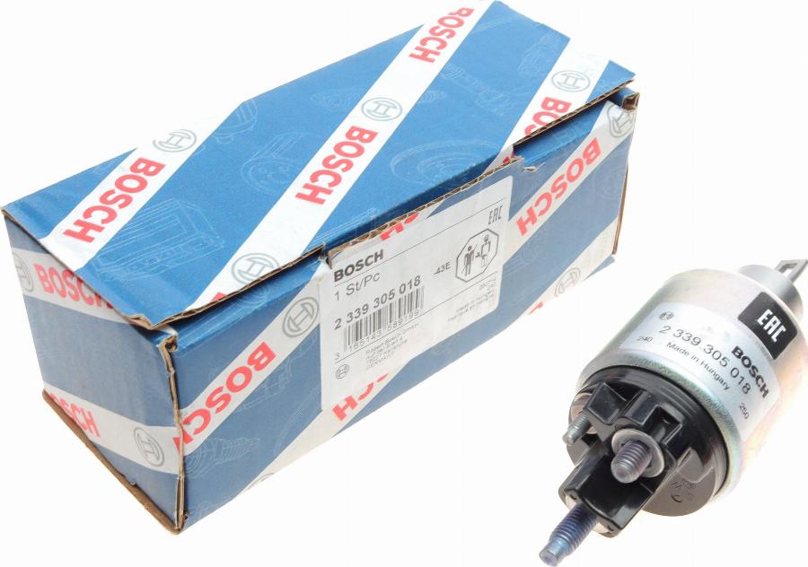 BOSCH 2 339 305 018 - Solenoid, electromotor aaoparts.ro