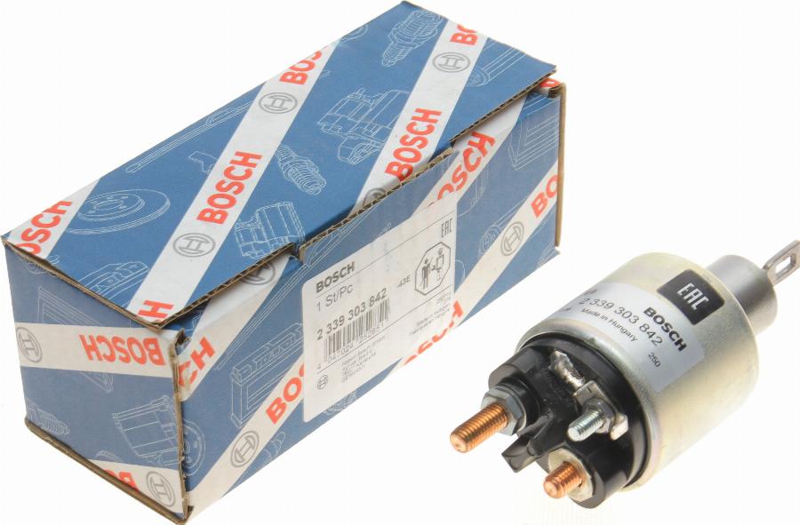 BOSCH 2 339 303 842 - Solenoid, electromotor aaoparts.ro