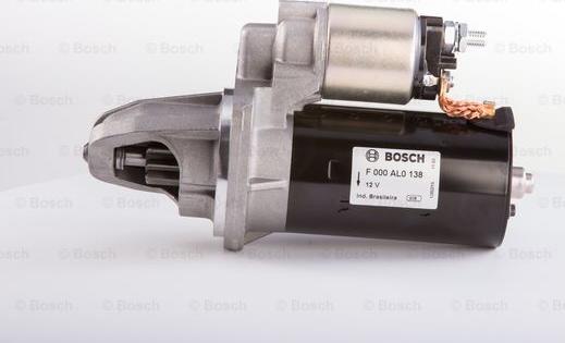 BOSCH F 000 AL0 138 - Starter aaoparts.ro