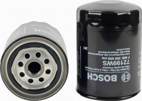 BOSCH F 00E 369 896 - Filtru ulei aaoparts.ro