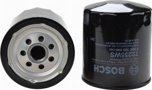 BOSCH F 00E 369 898 - Filtru ulei aaoparts.ro