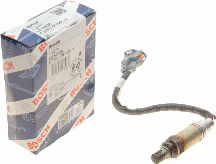 BOSCH F 00H L00 428 - Sonda Lambda aaoparts.ro