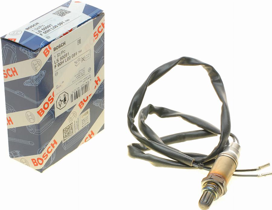 BOSCH F 00H L00 091 - Sonda Lambda aaoparts.ro