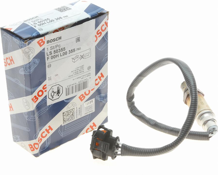 BOSCH F 00H L00 355 - Sonda Lambda aaoparts.ro