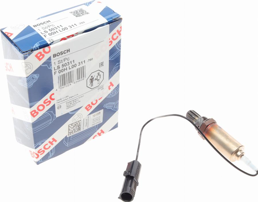 BOSCH F 00H L00 311 - Sonda Lambda aaoparts.ro