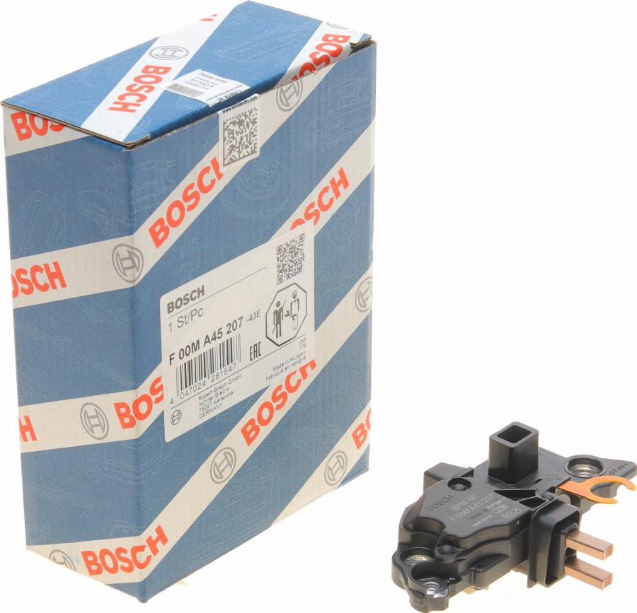 BOSCH F 00M A45 207 - Regulator, alternator aaoparts.ro