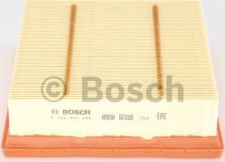 BOSCH F 026 400 498 - Filtru aer aaoparts.ro