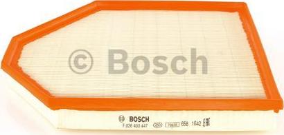 BOSCH F 026 400 447 - Filtru aer aaoparts.ro