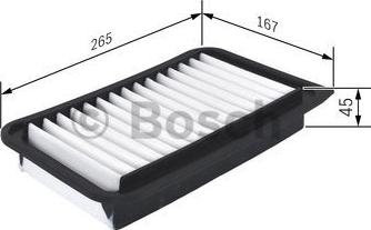 BOSCH F 026 400 420 - Filtru aer aaoparts.ro