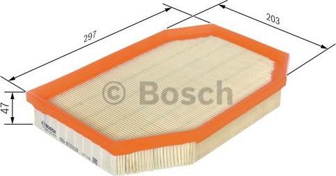 BOSCH F 026 400 476 - Filtru aer aaoparts.ro