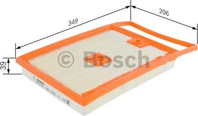 BOSCH F 026 400 543 - Filtru aer aaoparts.ro