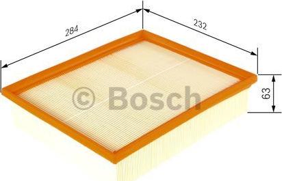 BOSCH F 026 400 555 - Filtru aer aaoparts.ro