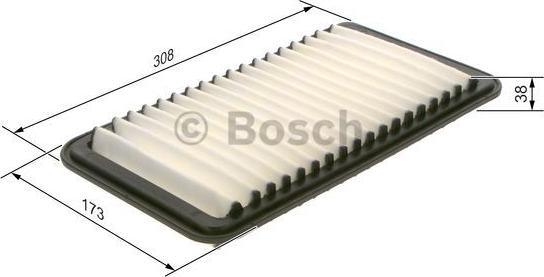 BOSCH F 026 400 566 - Filtru aer aaoparts.ro