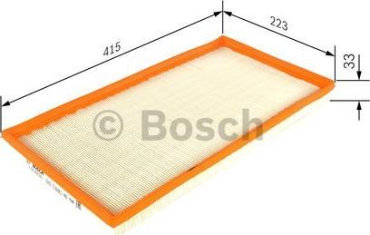 BOSCH F 026 400 505 - Filtru aer aaoparts.ro