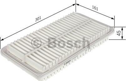 BOSCH F 026 400 506 - Filtru aer aaoparts.ro