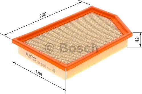 BOSCH F 026 400 586 - Filtru aer aaoparts.ro