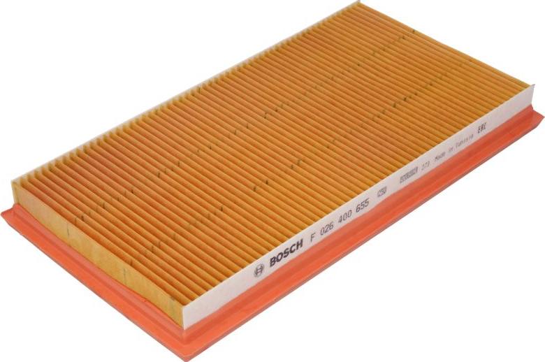 BOSCH F 026 400 655 - Filtru aer aaoparts.ro