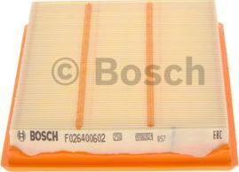 BOSCH F 026 400 602 - Filtru aer aaoparts.ro