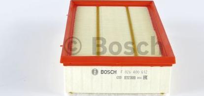 BOSCH F 026 400 612 - Filtru aer aaoparts.ro