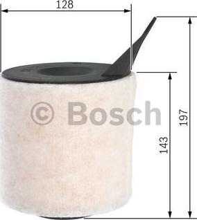 BOSCH F 026 400 095 - Filtru aer aaoparts.ro