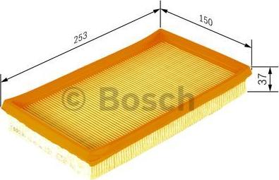 BOSCH F 026 400 045 - Filtru aer aaoparts.ro