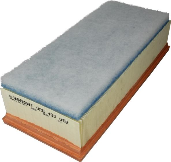 BOSCH F 026 400 058 - Filtru aer aaoparts.ro