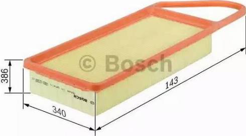 BOSCH F 026 400 005 - Filtru aer aaoparts.ro