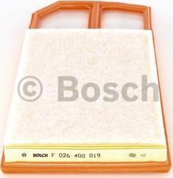 BOSCH F 026 400 019 - Filtru aer aaoparts.ro