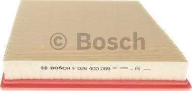 BOSCH F 026 400 089 - Filtru aer aaoparts.ro