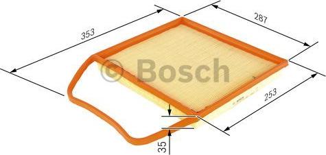 BOSCH F 026 400 148 - Filtru aer aaoparts.ro