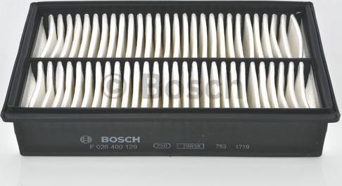 BOSCH F 026 400 129 - Filtru aer aaoparts.ro