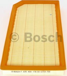 BOSCH F 026 400 178 - Filtru aer aaoparts.ro