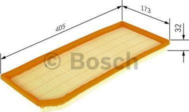 BOSCH F 026 400 178 - Filtru aer aaoparts.ro